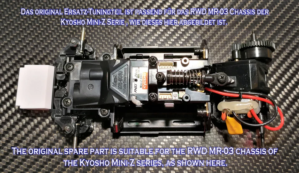 Kyosho Mini-Z Ersatzteil der RWD Serie Motorkäfig LM Type MZ305 - Bild 2 von 2