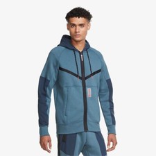 Nike Sportswear Air Max Full Zip Fleece WindRunner Green Hoodie Size Medium