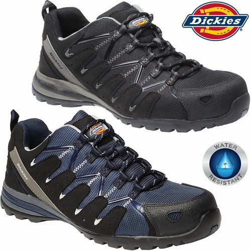 MENS DICKIES SAFETY TRAINERS SHOES ANKLE BOOTS WORK COMPOSITE TOE CAP HIKER NEW - Picture 1 of 18