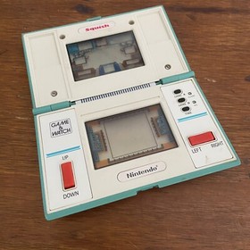 Nintendo Game & And Watch Squish 1986 Multi Screen Console MG-61