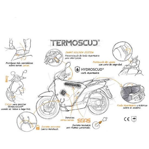 Termoscud chancellor TUCANO Suzuki Sv 650/1000 R118-X - Picture 2 of 3