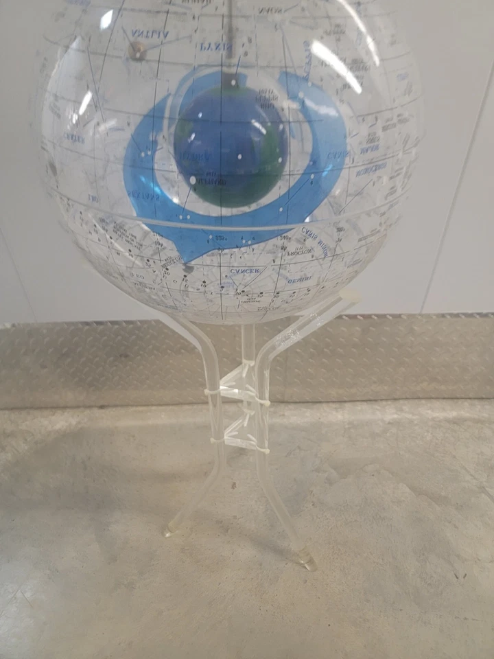 Globo y soporte esfera celestial vintage Spherical Concepts STARSHIP EARTH II 1986 Foto 2 de 4