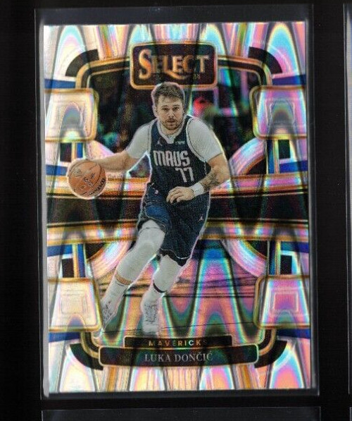 2023-24 Panini Select Basketball #51 Luka Doncic Tectonic Prizm