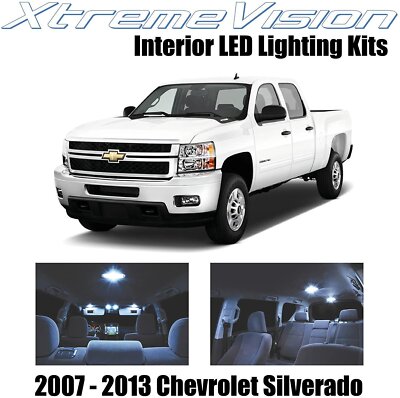 XtremeVision Interior LED for Chevy Silverado 2007-2013 (12 pcs)
