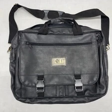 Laptop Carrier Bag Faux Leather Executive Portfolio Computer Travel Accent Int’l