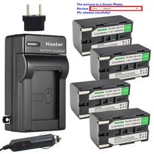 Kastar Battery AC Charger for Samsung SB-L320 Samsung VP-L870 VPL870 Camcorder