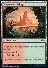 Magic the Gathering MTG Slagwoods Bridge (256) Modern Horizons 2   NM