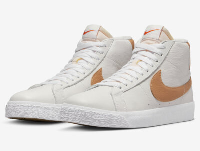 Nike SB Zoom Blazer Mid ISO Orange Label White Cognac Ishod
