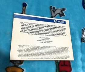 Nintendo NES Video Game Instruction Manual Rampart