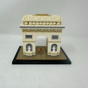 LEGO ARCHITECTURE: Arc de Triomphe (21036) Preassembled Retired Set No Box Paris