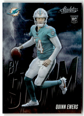 Panini Absolute NFL 2025 No. 13 Quinn Ewers Rookie By Storm