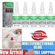 5 Pack Multifunctional Welding High-Strength Oily Glue Universal Super Glue 50g
