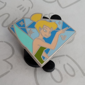 Tinker Bell Diamond Celebration Characters DLR 2015 Hidden Mickey Disney Pin