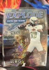 Ju Ju Lewis Explode Onto The Scene 2026 Leaf Metal Card # EB-57 Numbered 1/5