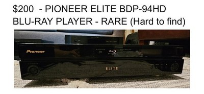 Pioneer BDP-94HD Blu-Ray Player for sale online | eBay