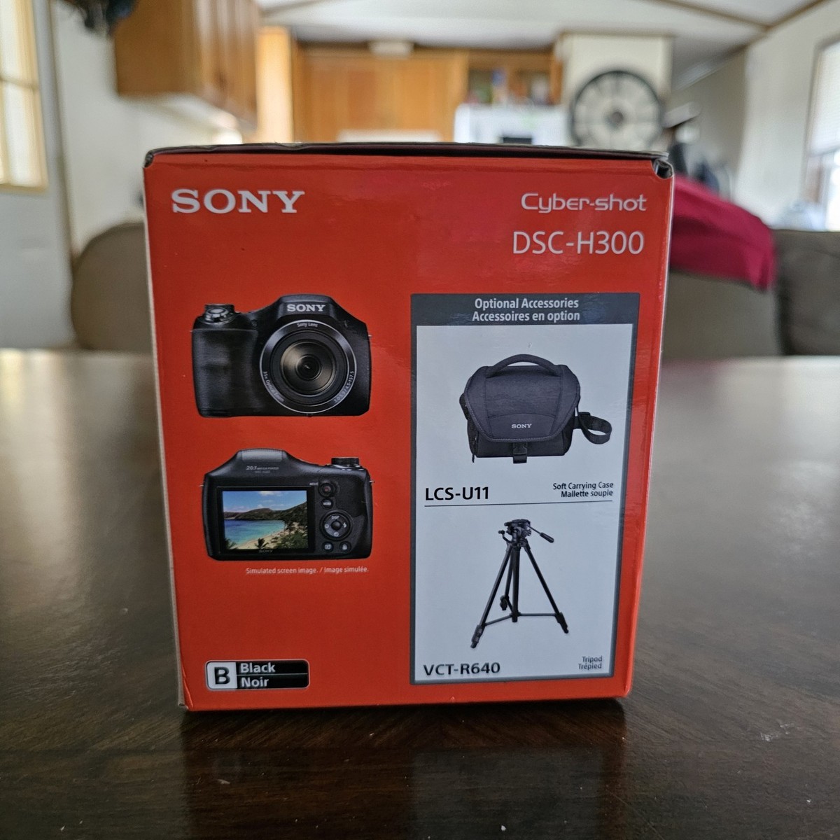 New Sony Cyber-shot DSC-H300 20.1MP Digital Compact Camera - Black