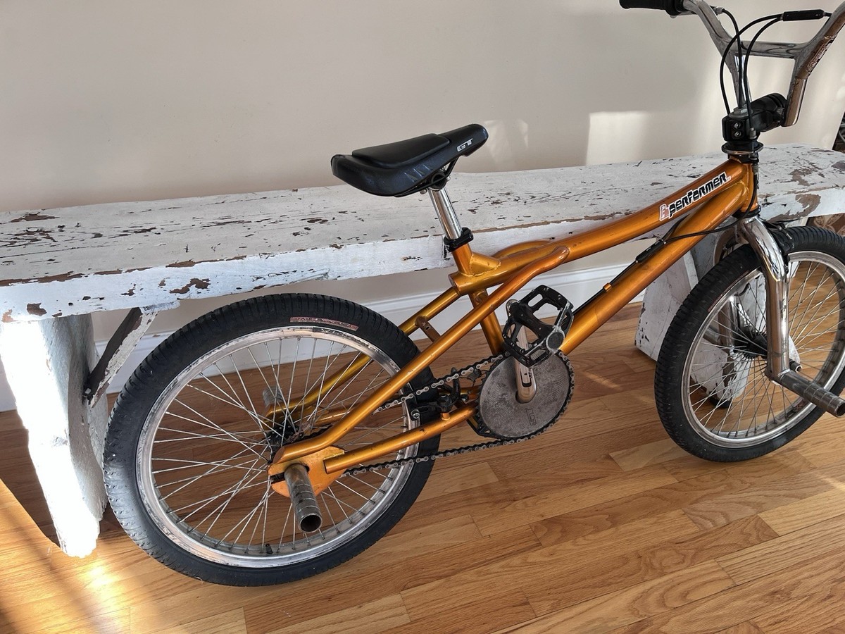 GT Performer BMX Bike Orange Chrome 20