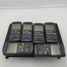 LOT OF 6 Fluke 51 II Single Input Digital Thermometer