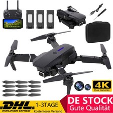 Mini-Faltbar FPV Drohne Mit 4K HD Dual Kamera WiFi Selfie RC Quadrocopter Drone