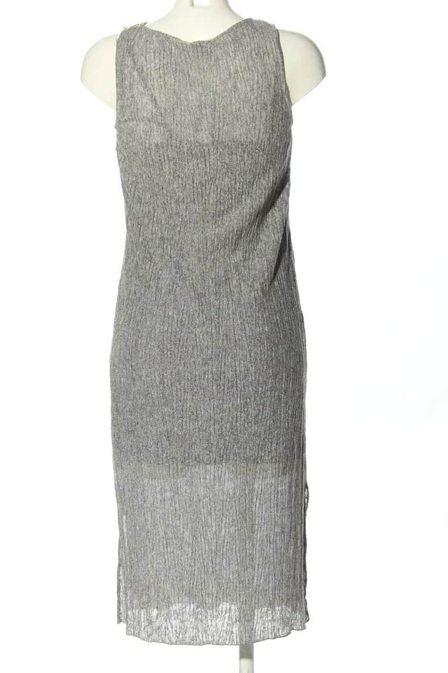 MANGO Vestido tipo overol Mujeres Vestido Talla EU 34 blanco-negro look casual - Imagen 2 de 4