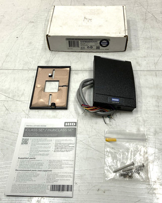 HID multiCLASS SE RP40 Wall Switch Reader (Single Gang) | 920PMNNEKEA003, RP40E