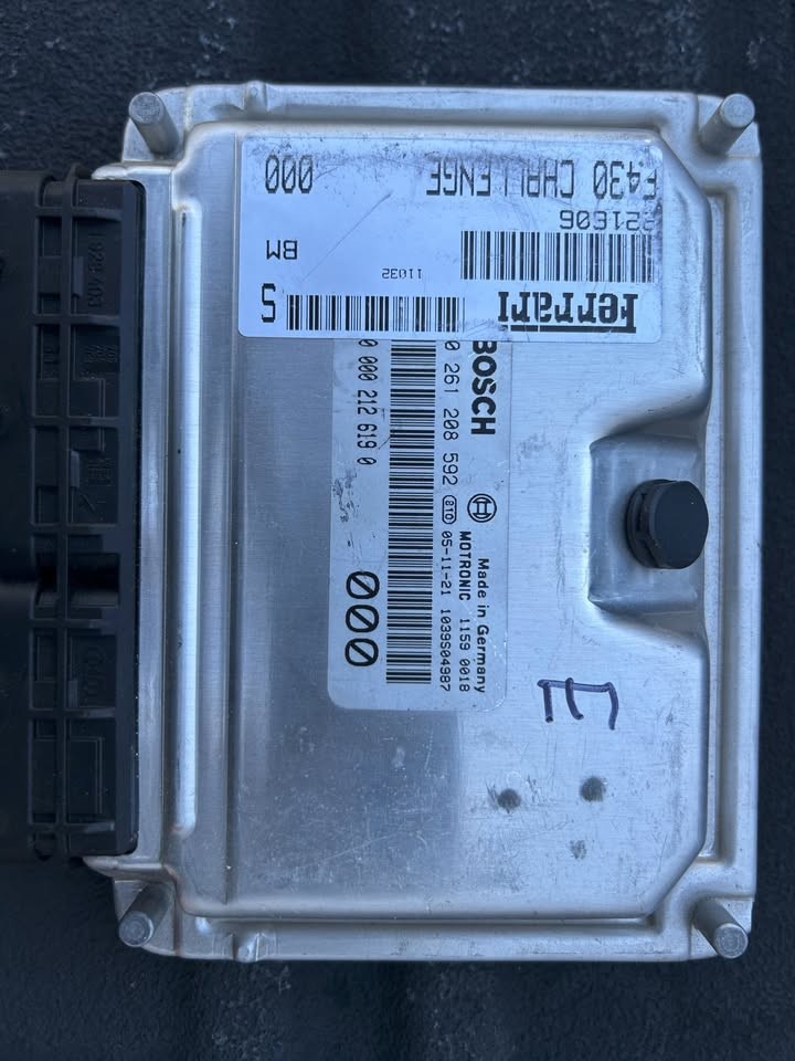 Ferrari 430 Challenge ECU's
