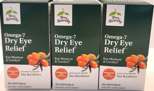 Terry Naturally Omega-7 Dry Eye Relief Lot of...