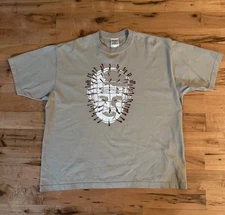 HELLRAISER PinHead T-Shirt Tan/Beige Vintage Rare