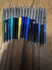 Lot Of 16 Parker (12) And Paper mates (4) - Some Brass