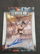 2025 WWE Topps Exalted AXIOM Elevated Ink Autograph On Card Auto