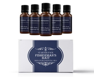 Mystic Moments | Fisherman's Bait Essential Oil Geschenk Starter Pack 5 x 10 ml