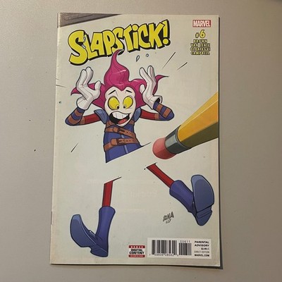 Slapstick comic book, issue number 6, published by Marvel Comics limited edition