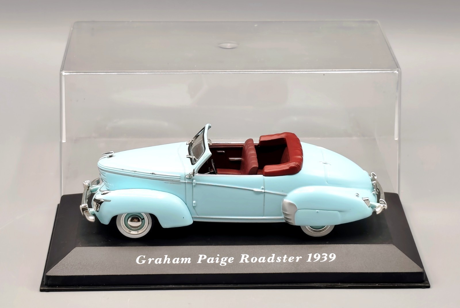 Graham Paige Roadster 1939 Altaya Ixo 1:43 : Cadeau idéal voiture miniature bleu