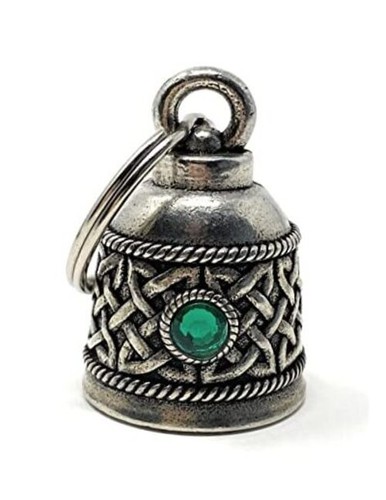 Bravo Bells Celtic Band Diamond Bell - Biker Bell Accessory or Key Chain for - Picture 1 of 7