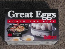 Salton Great Eggs Electric Egg Cooker Poach B...