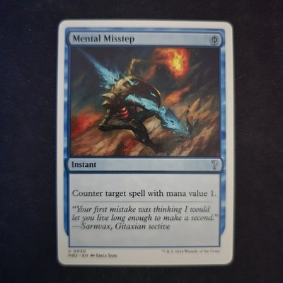 Mental Misstep (White Border) Mystery Booster 2 Regular Pack Fresh   