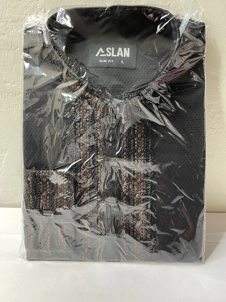 Aslan Luxury bordado panjabi slim fit talla L Foto 4 de 4