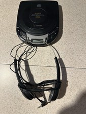GPX Model C3914 Portable CD Disc Player 10 Second Esp and Headset Tested