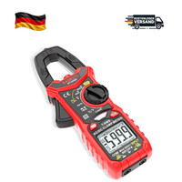 Kaiweets HT206D Stromzange Multimeter 600A True-Rms Mit Ncv, 600V, Rot