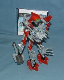 BIONICLE: MISTIKA TOA TAHU SET NO. 8689 - LEGO - 2008 - USED