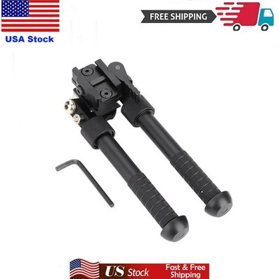 USA Stock V8 Aluminum Bipod 6.5-9'' Quick Detach 360° Rotate Rifle