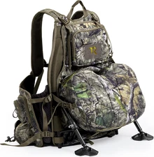 Turkey Vest for Hunting with Seat, Hunting Vest with Kick Stand and Game Pouch, 