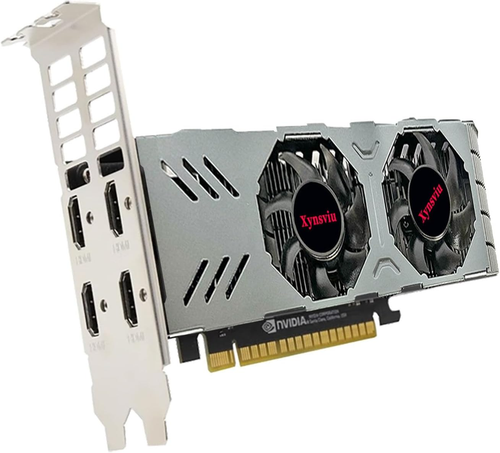 Geforce GT740 2G Graphics Card,Gpu Support HDMI 4 Monitor Output Computer Low Pr - Picture 10 of 12
