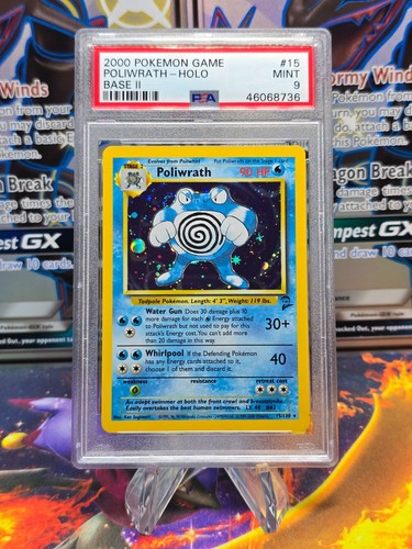 Poliwrath graded PSA 9 for sale on eBay