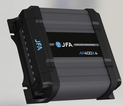 2-in-1 Built-in Audio Processor & Car Amplifier 400X4 Class D for &... 