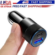 30W Fast Charge USB Type-C Car Charger Adapter For i Phone15 14 13 12Pro Max lot