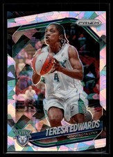 Teresa Edwards 2025 Panini Prizm WNBA Ice Prizm Card #126