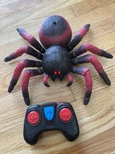 Terra by Battat RC Spider Tarantula Red Infrared Remote Control Spider w/ Remote