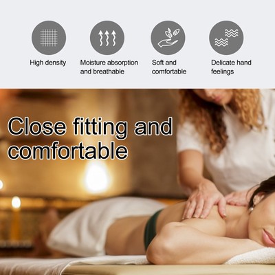 2pcs Beauty Salon Bed Sheets Breathable Oil Resistant Waterproof SPA Massage BAK