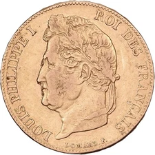 [#1213478] France, 20 Francs, Louis-Philippe, 1839, Paris, Gold, VF, KM:750.1